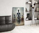 Fighters of the New Age Glass Art  || Designer Collection.