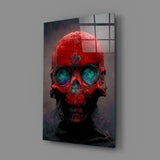 Skull Glass Art  || Designers Collection.