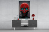 Skull Glass Art  || Designers Collection.