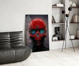 Skull Glass Art  || Designers Collection.