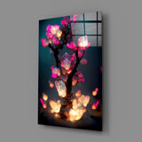 Fire Blooms Glass Art  || Designer Collection.