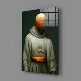 Headless Monk Glass Art  || Designer Collection.
