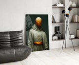 Headless Monk Glass Art  || Designer Collection.