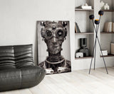 To be a Machine Glass Wall Art || Designer Collection.