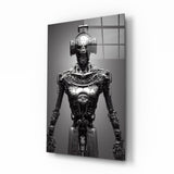 Œuvre en verre « Humachine » || Collection Designer - 72x46 cm