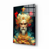 Ruler of the New Age Glass Art  || Designer Collection - 72x46 cm