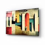 Language Glass Art  || Designer Collection - 72x46 cm