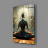 Meditation Glass Art  || Designer Collection.