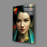 Virtual Beauty Glass Wall Art  || Designers Collection.