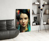 Virtual Beauty Glass Wall Art  || Designers Collection.
