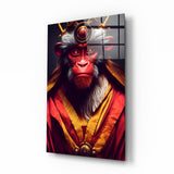 Ape King Glass Wall Art  || Designer Collection.