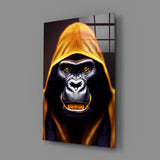 Angry Smile Glass Wall Art  || Designer Collection.