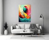 Hidden Swan Glass Wall Art  || Designer Collection.