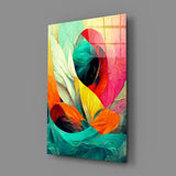 Hidden Swan Glass Wall Art  || Designer Collection.