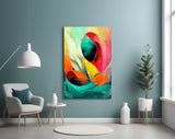 Hidden Swan Glass Wall Art  || Designer Collection.