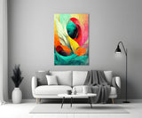Hidden Swan Glass Wall Art  || Designer Collection.