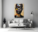 The Rebellious Look Glass Wall Art  || Designer Collection.