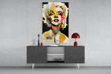 Marilyn Monroe Glass Wall Art  || Designer Collection.