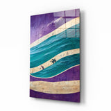 Tableau en verre Waves || Collection Designer - 72x46 cm