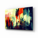Tableau en verre Silhouettes || Collection Designer - 72x46 cm