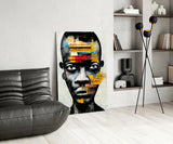 The Rebellious Look Glass Wall Art  || Designer Collection.