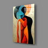 Hug Glass Wall Art  || Designer Collection.