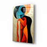Quadro in vetro Hug || Collezione Designer - 72x46 cm