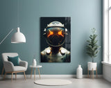 Robotic View Glass Wall Art  || Designer Collection.