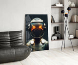 Robotic View Glass Wall Art  || Designer Collection.