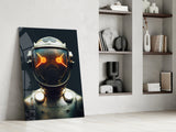 Robotic View Glass Wall Art  || Designer Collection.