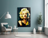 Marilyn Monroe Glass Wall Art  || Designer Collection.