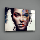 From Cartoon to Reality Glass Wall Art  || Designer Collection.