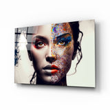 From Cartoon to Reality Glass Wall Art  || Designer Collection.