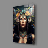 Warrior Beautiful Glass Wall Art  || Designers Collection.