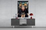 Warrior Beautiful Glass Wall Art  || Designers Collection.