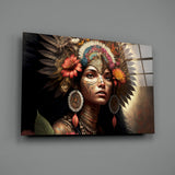 Beauty of the Clan Glass Wall Art  || Designer Collection.