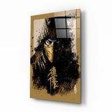 Glasbild Meisterkämpfer || Designer-Kollektion - 72x46 cm