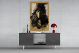 Master Fighter Glass Wall Art  || Designer Collection.