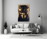 Masked Horror Glass Wall Art  || Designer Collection.