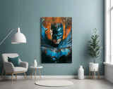 Bloody Batman Glass Wall Art  || Designer Collection.