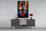 Bloody Superman Glass Wall Art  || Designer Collection.