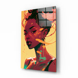 Schuh Glance Glass Wall Art  || Designer Collection - 72x46 cm