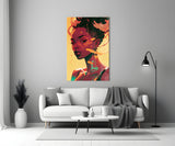 Schuh Glance Glass Wall Art  || Designer Collection.