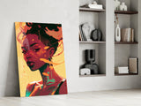 Schuh Glance Glass Wall Art  || Designer Collection.