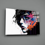 Rebel Beauty Glass Wall Art  || Designer Collection | Insigne Art Design.