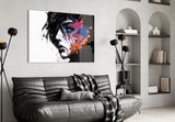 Rebel Beauty Glass Wall Art  || Designer Collection | Insigne Art Design.