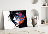 Rebel Beauty Glass Wall Art  || Designer Collection | Insigne Art Design.
