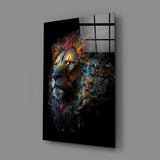 Sparkling Glory Glass Wall Art  || Designer Collection | Insigne Art Design.