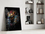 Sparkling Glory Glass Wall Art  || Designer Collection | Insigne Art Design.