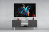 Sparkling Freedom Glass Wall Art  || Designer Collection | Insigne Art Design.